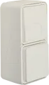 Produktbild: BERKER 47803512 - Kombi. Wechselschalter/Steckdose mit Klappdeckel AP W.1 polarwei