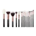 Produktbild: Jessup Essentials Make-up Pinselset 15-teilig Schwarz Professionell