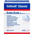 Produktbild: CUTICELL Classic Wundgaze 5x5 cm 50 St PZN04979073