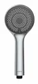 Produktbild: Wenko Watersaving Duschkopf, Ø9,5cm, 3 Strahlarten, silber