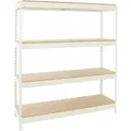 Produktbild: PROREGAL Schwerlastregal Wood Beast Four HxBxT 200 x 150 x 45 cm Fachlast 600 kg Weiß