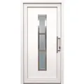 Produktbild: Kunststoff-Haustür 110 cm x 210 cm K014 Anschlag Rechts Weiß