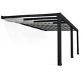 Produktbild: Palram - Canopia Sonnensegel für Terrassendach Stockholm Weiß 340x660 cm