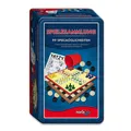Produktbild: Noris Spiele 606112580 - 99-iger Spielesammlung in Metallbox 2-6 Spieler NEU