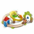 Produktbild: HABA 300439 - Kugelbahn Kullerbü - Kringelbahn, Holzkugelbahn mit vielen Kurven und Glöckchentor, Spielzeug ab 2 Jahren