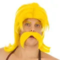 Produktbild: Chaks - Automatix Perücke und Bart, offizielles Asterix und Obelix Kostüm Accessoire Set, Schmied für Karneval & Comic Con
