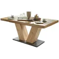 Produktbild: 58aufmkessel Esstisch, Hellbraun, Holzwerkstoff, Rechteckig, 90x76x160 cm, Esszimmer, Tische, Esstische