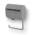 Produktbild: bideo® Altes Modell - mit einigen Fehlern - Toilettenpapierhalterung inkl. Befeuchter, Kleben statt Bohren | Ohne Farb-, Duft- und Konservierungsstoffe (Toilettenpapierhalter, Grau)