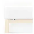 Produktbild: Schlafgut Spannbetttuch Casual aus Bio Baumwolle 140x200 - 160x200 cm | full-white - weiß