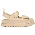 Produktbild: UGG für Damen. 1152685 Golden Glow beige Sandalen (40), Wohnung, 3 bis 5 cm, Klettverschluss, Lässig