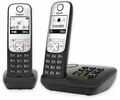 Produktbild: GIGASET DECT-Telefon A690A Duo, schwarz