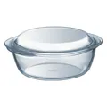 Produktbild: Pyrex Auflaufform, Modell 207A000 7643, Rund Mit Deckel, Aus Glas Für E