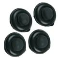 Produktbild: 4 Stück Gummi-Backofen C00382262, C00525217 WHIRLPOOL Backofen, Herd C00382262, C00525217 WHIRLPOOL