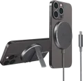 Produktbild: XLAYER 219372 - Magnet-Ladegerät, Alu, space-grey, 15 W, iPhone 12