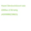 Produktbild: Hazet Steckschlüssel-satz 2200sc-2 50-teilig (4000896239603) (2200SC-2)