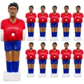 Produktbild: 11 Tischkicker Figuren 13mm - Spanien Rot Blau - Tischfussball Kicker Spieler