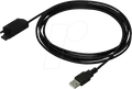 Produktbild: WAGO 750-923 - USB Service Cable, Jumpflex/WAGO-I/O, 2,5m