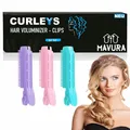 Produktbild: CURLEYS Hair Voluminizing Clips Lockenwickler Haarwurzelclips Haar Volumen [3er]