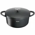 Produktbild: Tefal Trattoria Schmortopf Kochtopf Topf Bratentopf induktion Aluguss Ø 24 cm