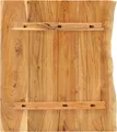 Produktbild: vidaXL Badezimmer-Waschtischplatte Massivholz Akazie 80x52x3,8 cm