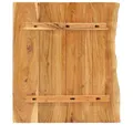 Produktbild: vidaXL Waschtischplatte, Badezimmer-Waschtischplatte Massivholz Akazie 80x52x3,8 cm