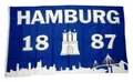 Produktbild: Fahne/Flagge Hamburg 1887 Silhouette 90 x 150 cm