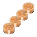 Produktbild: 4x DIREKT Trockenkapseln - für Hörgeräte - einzeln verpackt - Trockentablette mit Kieselgel und Farbindikator - zur Trocknung von Hörgeräten (4x Trockenkapseln)
