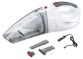 Produktbild: Severin 3-in-1 Akku-Handstaubsauger HV 7144, Nass-/Trockensauger, 7,4V Li-Ion, fürs Auto inkl. 12V-Ladekabel, weiß/rot