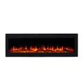 Produktbild: Elektrokamin NOVA von EL Fuego® Kaminofen Dekokamin, 900/1800 W, mit Überhitzungsschutz, LED-Beleuchtung, Dimmerfunktion, AY 6197