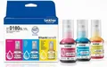 Produktbild: Brother BTD180CL Multipack - 3er-Pack - Gelb, Cyan, Magenta - original - Hängebox - Nachfülltinte - für DCP-T580DW, DCP-T780DW
