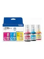 Produktbild: Brother BTD180CL Multipack - 3-pack - yellow cyan magenta - original - ink refill - Nachfülltinte Cyan BTD180CLVAL