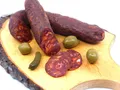 Produktbild: 350g luftgetrocknete Chorizo Iberico - Pata Negra Paprikawurst scharf Salami