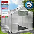 Produktbild: Aluminium-Gewächshaus 490x250x235