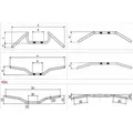 Produktbild: TOMMASELLI Hoher Lenker high handlebar 0221.31.20.04