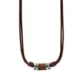 Produktbild: Fossil Halskette Für Männer Vintage Casual, Braun Leder Halskette, JF00899797