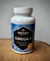 Produktbild: Omega 3 Fischöl Kapseln 1000 mg EPA 400/DHA 300 hochdosiert 90 St. PZN 14347747