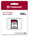 Produktbild: Transcend SDXC Karte 256GB Speicherkarte 300S UHS-I U3 4K V30 Class 10 Speicherkarte