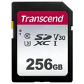 Produktbild: Transcend SD-Karte TS256GSDC300S, 256GB, bis 95 MB/s, SDXC, mit V30 und UHS-I U3