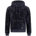 Produktbild: Höhenhorn Hoodie Bärg Teddyfleece Herren Kapuzen Pullover für Männer Hoody Sweatshirt blau M