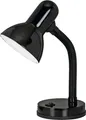 Produktbild: EGLO Tischlampe Basic, Schreibtischlampe Kinder, Leselampe Schwanenhals, flexible Schreibtisch Lampe, schwarze Nachttischlampe mit E27 Fassung