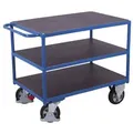 Produktbild: Schwerlast Tischwagen mit 3 Ladeflächen - Außenmaße: 2.190 x 800 x 925 - mm (B/T/H)