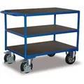 Produktbild: Variofit Schwerlast Tischwagen Mit Schiebegriff Und 3 Ladeflächen 1995x800mm