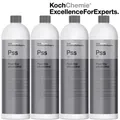 Produktbild: 4x Koch Chemie Plast Star Siliconfrei Pss Kunststoffpflege Premium Außen Auto 1L