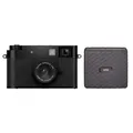 Produktbild: Fujifilm X half (X-HF1) + Instax Link WIDE EX D mobiler Sofortbilddrucker Mocha Gray  schwarz