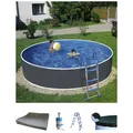 Produktbild: MYPOOL Rundpool , rund, Ø x H: 300 x 90 cm - grau