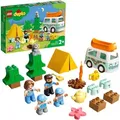 Produktbild: LEGO 10946 DUPLO Familienabenteuer mit Campingbus, Wohnmobil Spielzeugauto, Lernspielzeug ab 2 Jahre, Kinderspielzeug - Beige