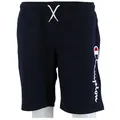 Produktbild: Champion Bermudas Freizeithose (Baumwolle) mit Logo-Schriftzug kurz navyblau Jungen blau 152