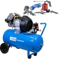 Produktbild: Kompressor Luftkompressor Druckluft 10bar 2,2kW 50l 230V Güde 400/10/50 Zubehör