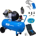 Produktbild: Kompressor Luftkompressor Druckluft 10bar 2,2kW 50l 230V Güde 400/10/50 Zubehör