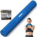 Produktbild: NEOLYMP Handtrainer Unterarmtrainer – Griffkraft & Rehabilitation – Therapy Bar aus Silikon, rutschfest & langlebig – Hand Trainingsgerät inkl. Tragetasche (Handtrainer | Blau | 11,3 kg)